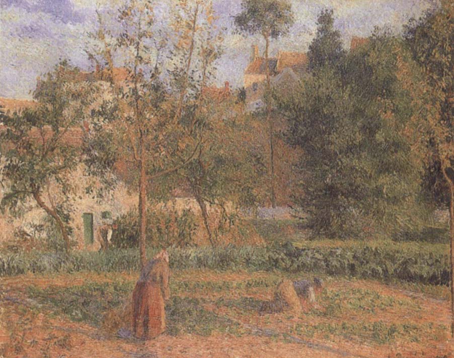 Vegetable Garden at the Hermitage near Pontoise